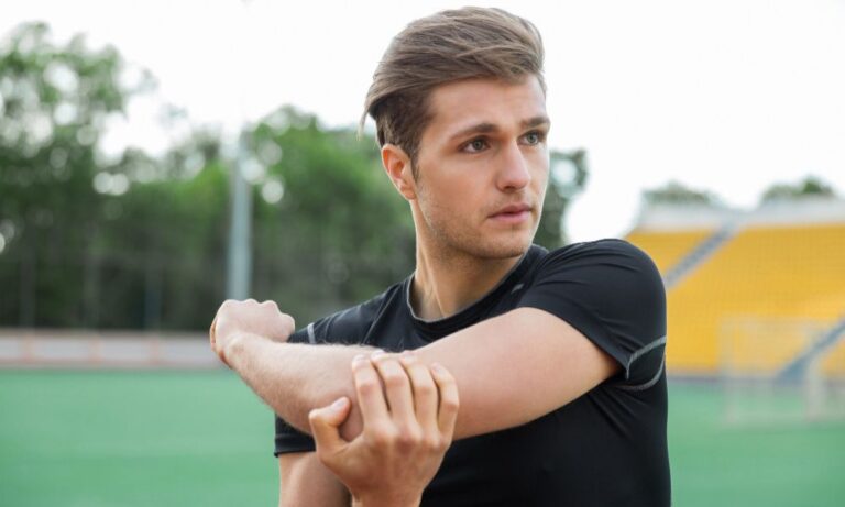 Rice Exercise for Elbow Pain Pitcher