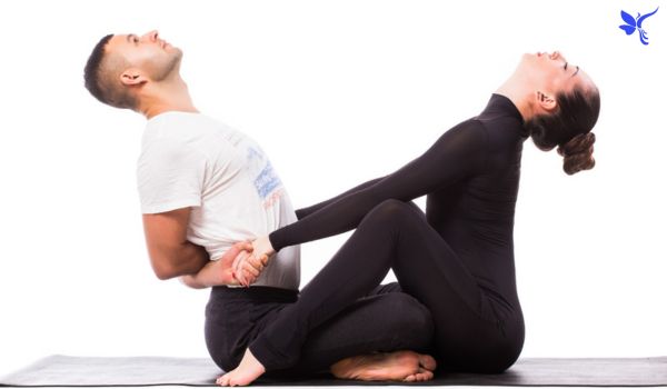 Supported Backbend Pose: Opening Your Heart with a Partner