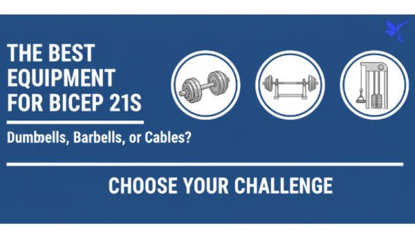 The Best Equipment for Bicep 21s: Dumbbells, Barbells, or Cables?