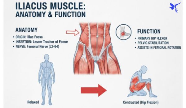 Anatomy and Function of the Iliacus Muscle