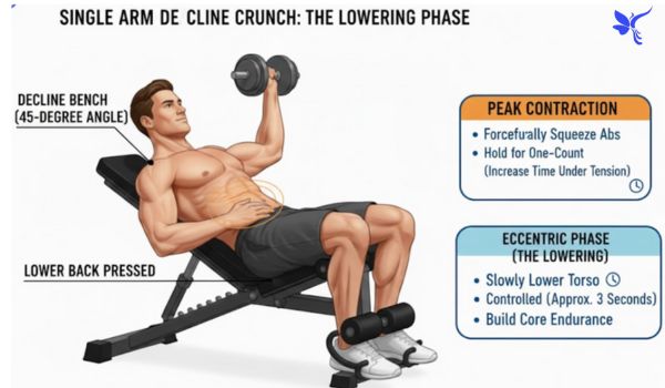 The Peak Contraction and Eccentric Phase (The Lowering)