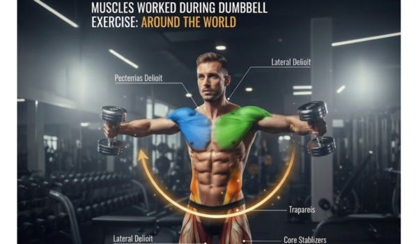 Muscles Worked During Dumbbell Exercise: Around the World