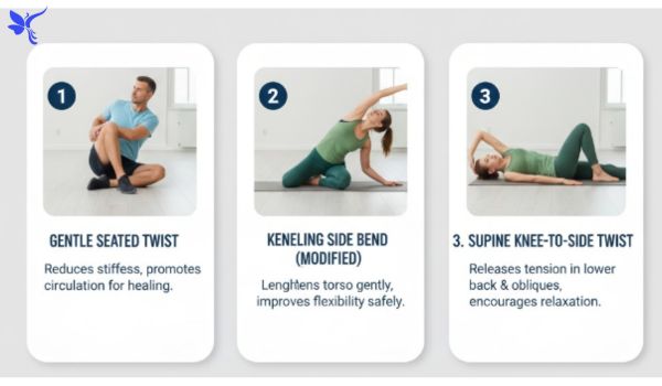 Stretches for Oblique Strain and Injury Prevention