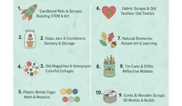 10 Sustainable & Upcycled Classroom Supplies for Creative Projects