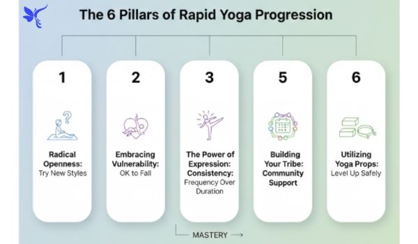 The 6 Pillars of Rapid Yoga Progression