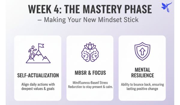 Week 4: The Mastery Phase – Making Your New Mindset Stick