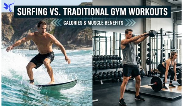 Surfing vs. Traditional Gym Workouts (The Comparison)