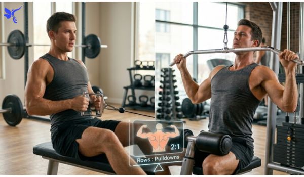 The "Golden Ratio" of Back Training: Rows vs. Pulldowns